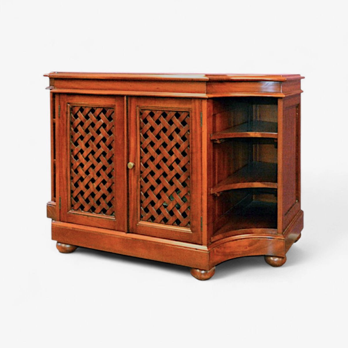 Тумба під телевізор (5402-141) червоне дерево Індонезія